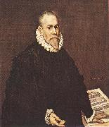 GRECO, El, Portrait of a Doctor dfh